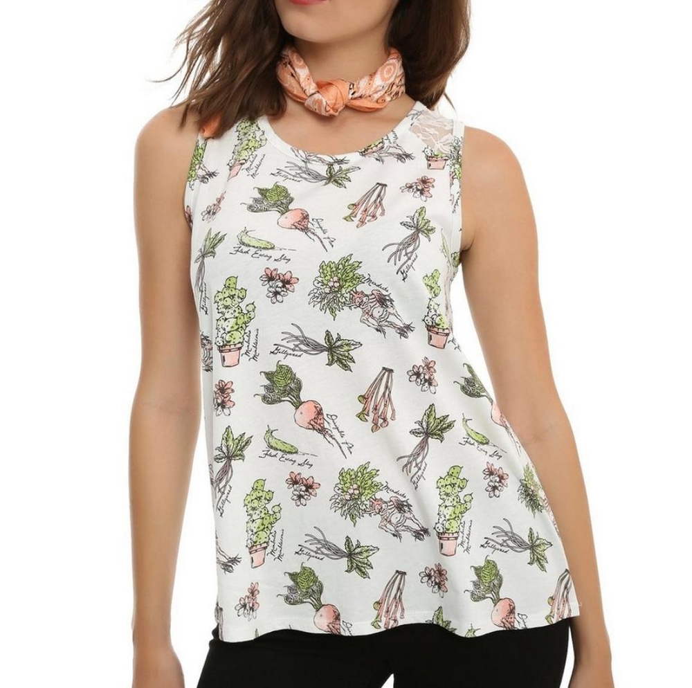 Hot topic Harry Potter herbology feminine tank top